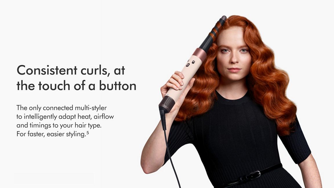 Dyson Airwrap i.d.™ multi-styler and dryer Straight+Wavy (Jasper Plum)