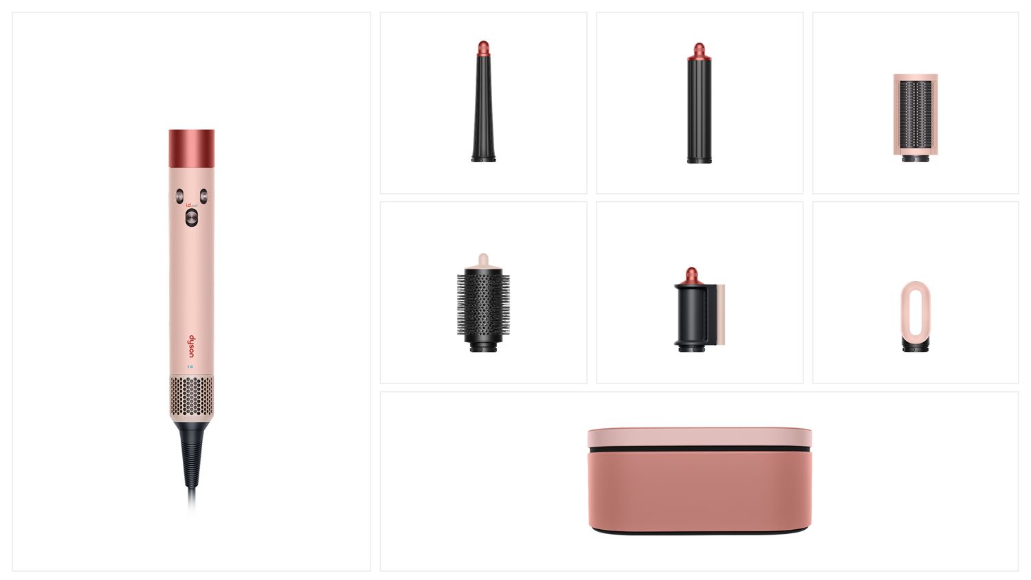 Dyson Airwrap i.d.™ multi-styler and dryer - Straight+Wavy (Sakura Cherry)