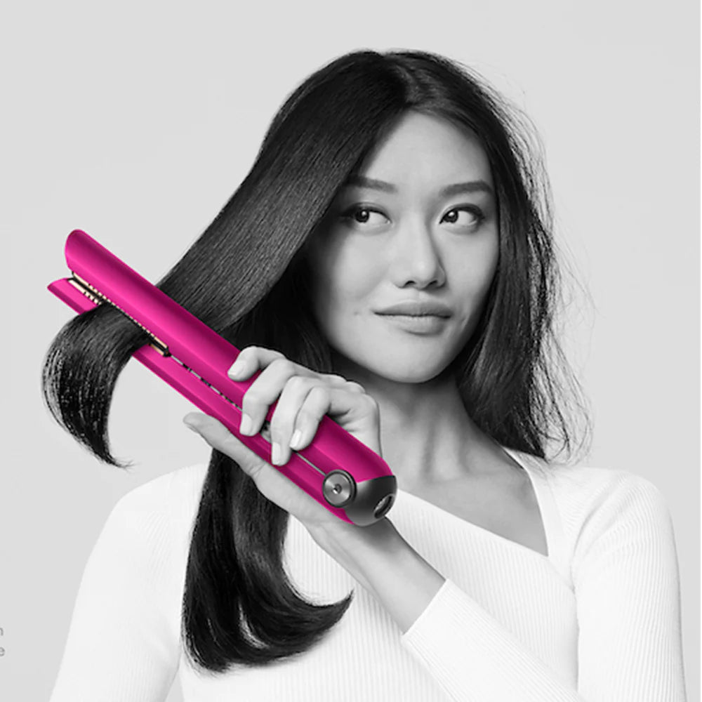 Dyson Corrale™ straightener in Fuchsia/Bright Nickel