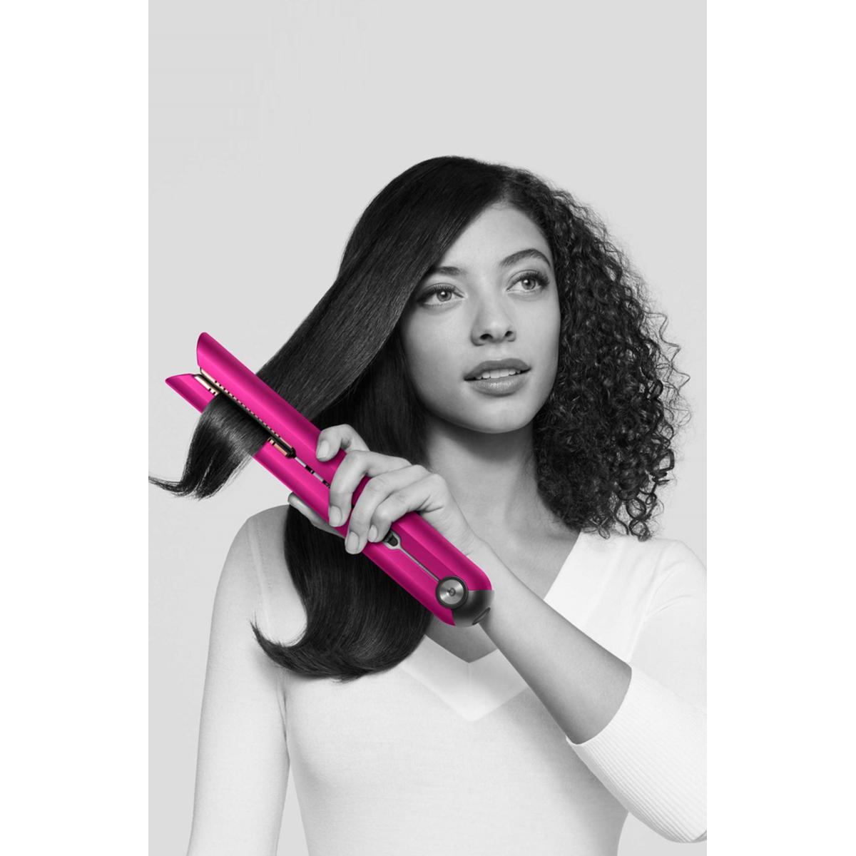 Dyson Corrale™ straightener in Fuchsia/Bright Nickel