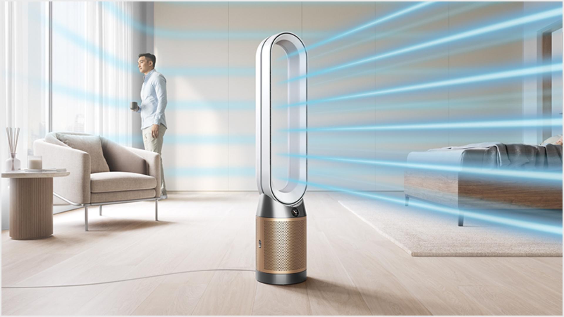 Dyson Purifier Cool™ Formaldehyde TP09 purifying fan (White/Gold)